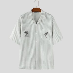 Chemise manche courte INCERUN