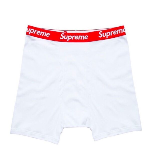 Boxers Blanc Suprême x Hanes (un seul)