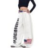 Skateboard Frog Y2K baggy sweatpants