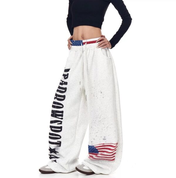 Skateboard Frog Y2K baggy sweatpants