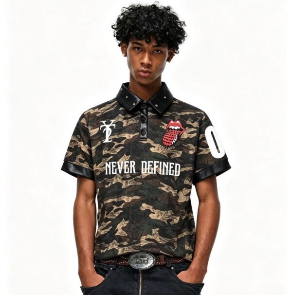 Polo shirt camo Never Defined