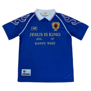 Maillot de football remake Kanye West « Jesus is King »