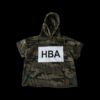 Hood by Air (HBA) camo short sleeve hoodie
