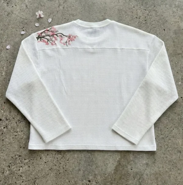 Derschutze "Blossom" waffle longsleeve