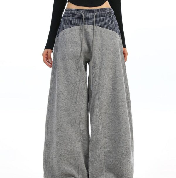 Joggers oversized Gris deux tons