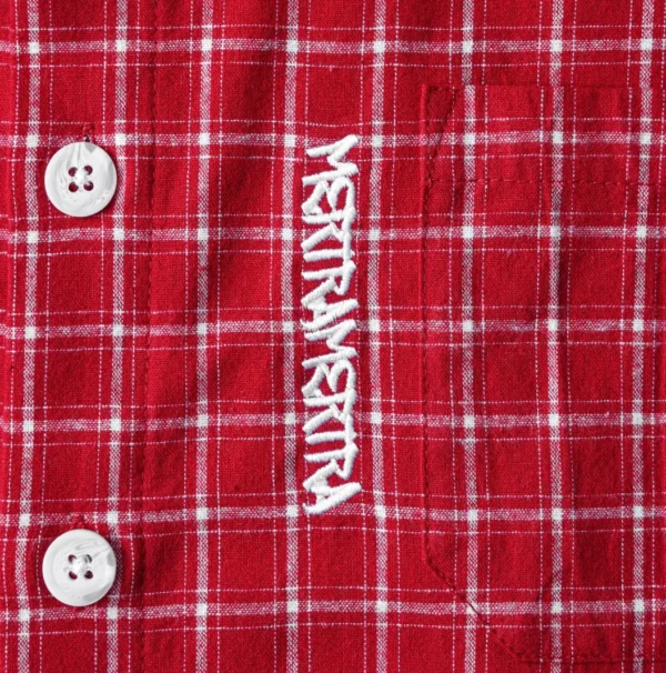 Chemise “Plaid” Rouge de Metra