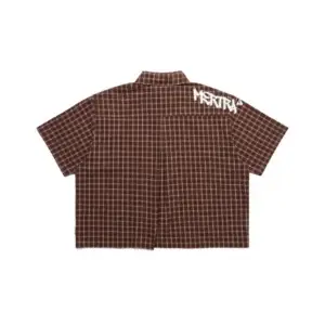 Chemise “Plaid” Marron de Metra