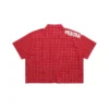 Chemise “Plaid” Rouge de Metra