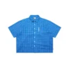 Chemise “Plaid” Bleu de Metra