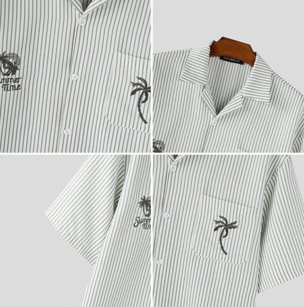 Chemise manche courte INCERUN