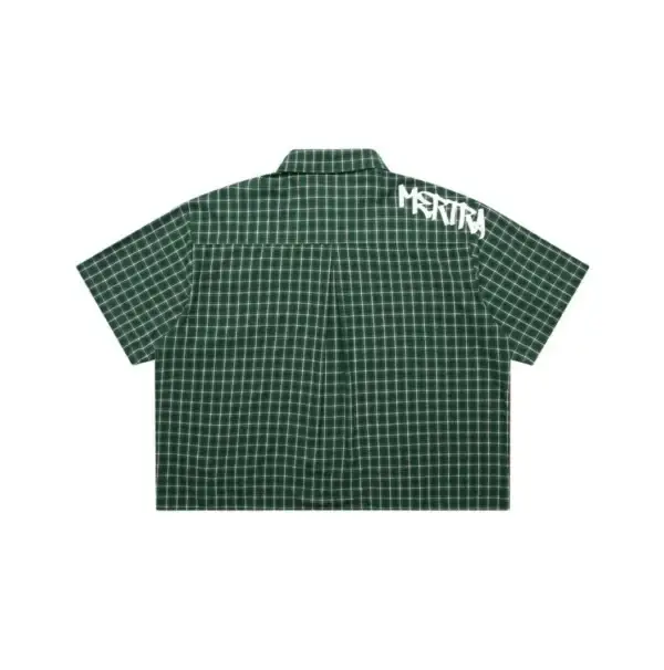 Chemise “Plaid” Noir de Metra