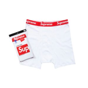 Boxers Blanc Suprême x Hanes (un seul)