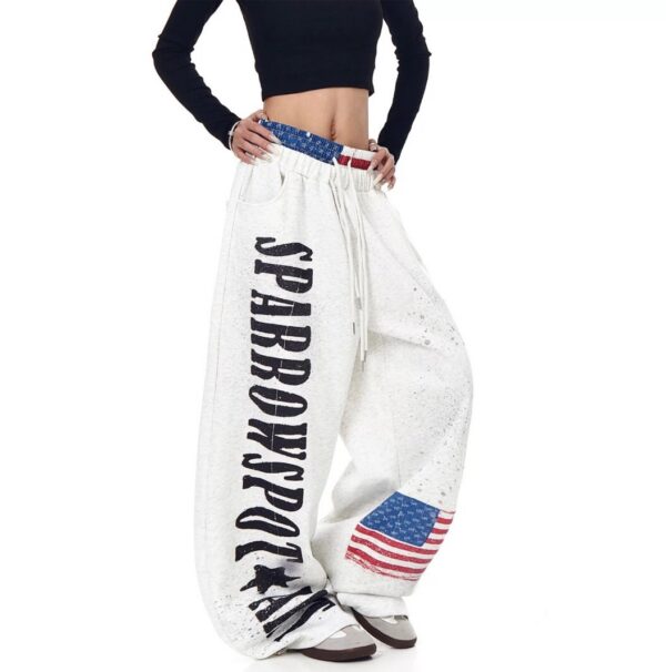 Skateboard Frog Y2K baggy sweatpants