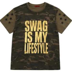 T-shirt SWAG-LIFEStyle Camo de NumbAsia
