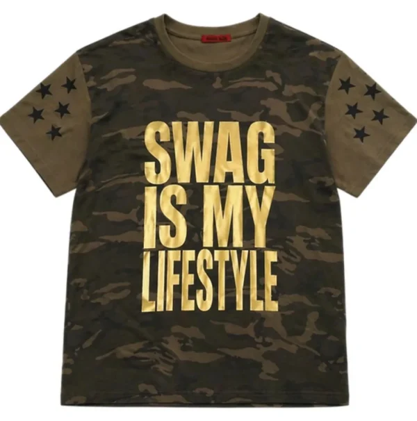 T-shirt SWAG-LIFEStyle Camo de NumbAsia