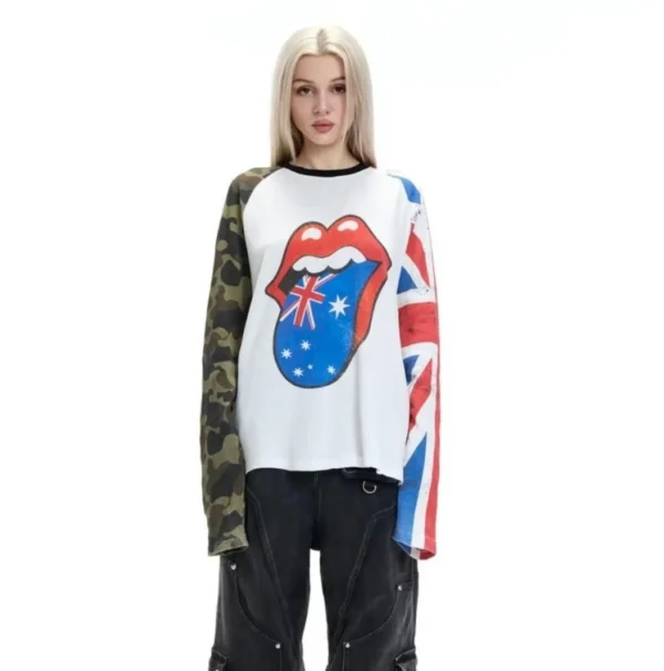T-shirt Rolling Stones tongue de ArtByTastybabe