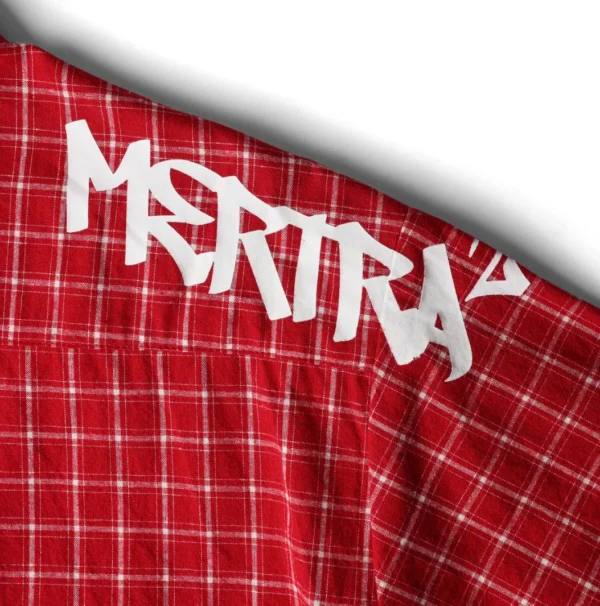 Chemise “Plaid” Rouge de Metra