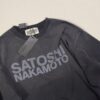 T-shirt délavé Satoshi Nakamoto