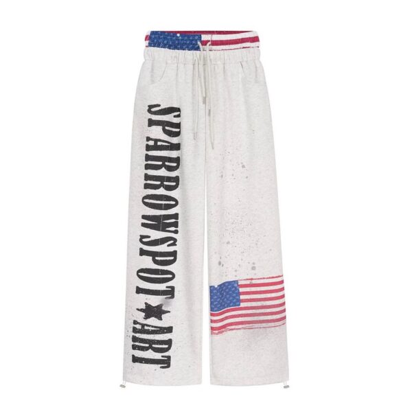 Skateboard Frog Y2K baggy sweatpants