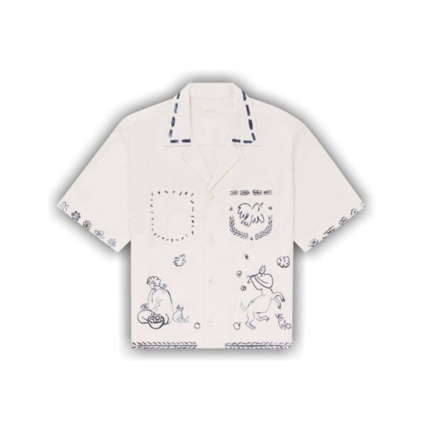 Chemise cropped Aimé Leon Doré Lesvos