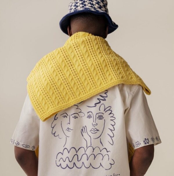 Chemise cropped Aimé Leon Doré Lesvos