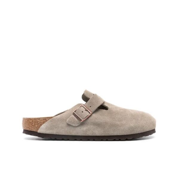 Birkenstock Boston Suede « Taupe »