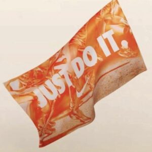 Serviette couverture Nike “Just do It”