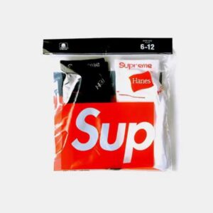 2 Paires de Chaussette Supreme x Hanes
