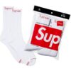 2 Paires de Chaussette Supreme x Hanes